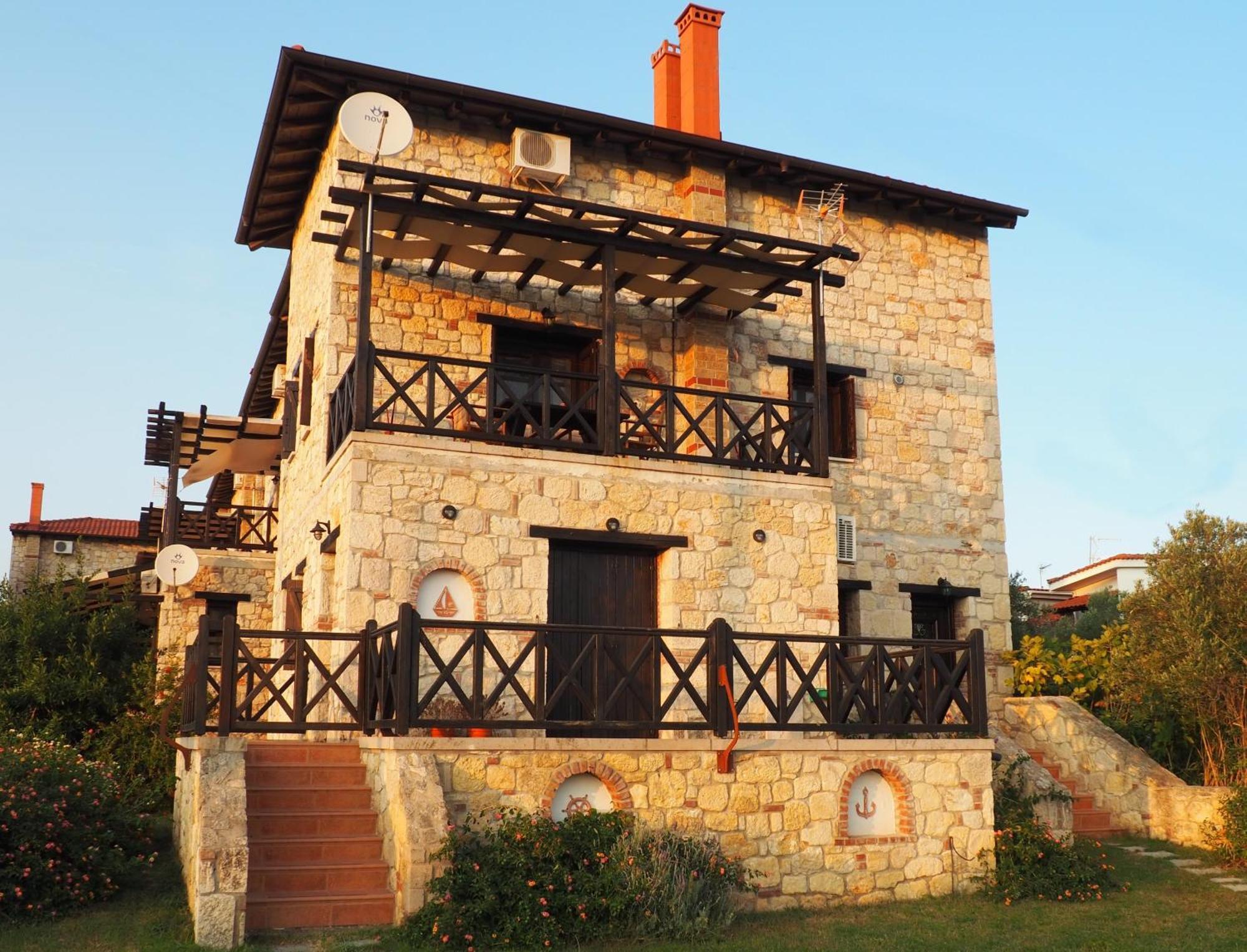 פסאקודיה Halkidiki Luxurious Stonehouses מראה חיצוני תמונה